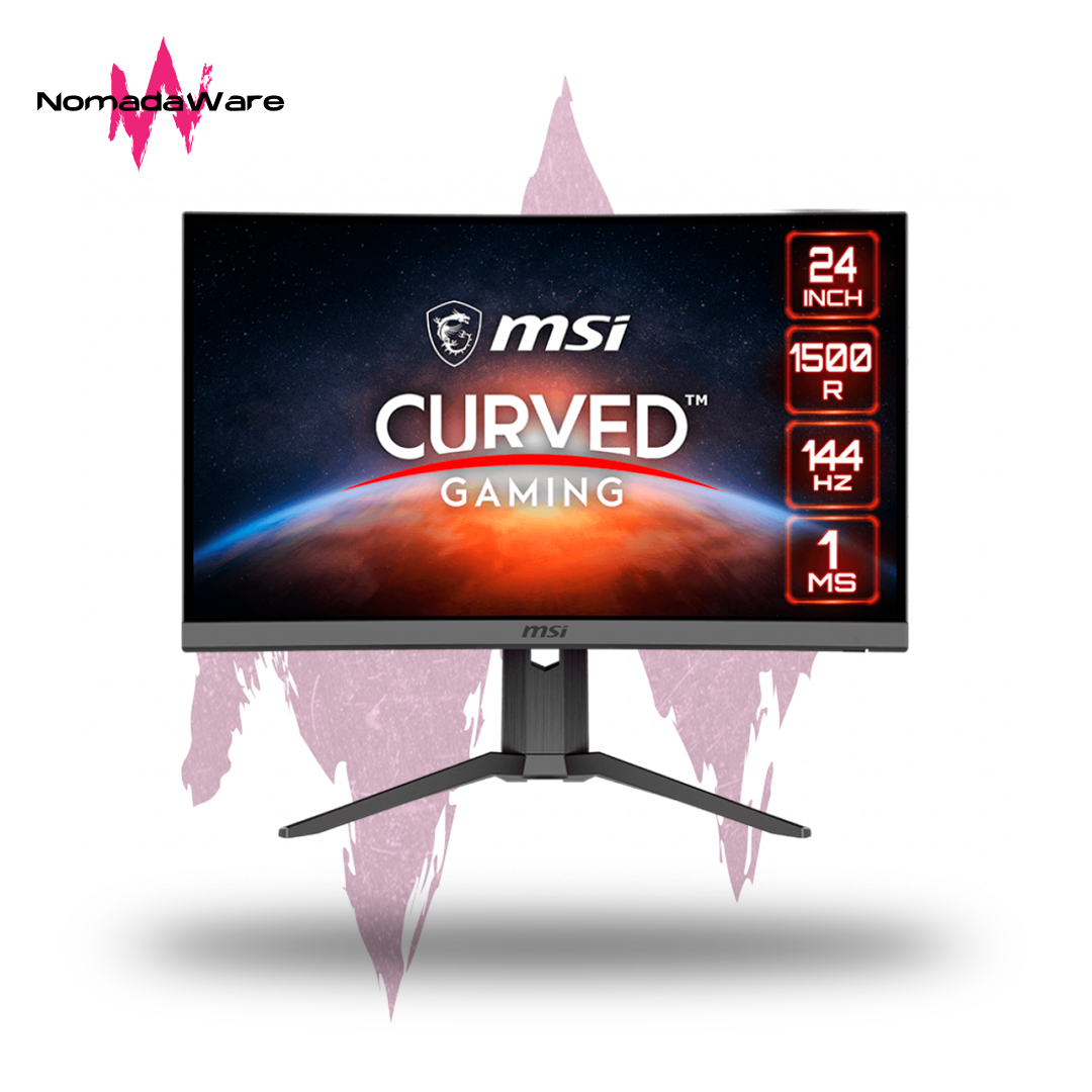 Monitor de 24 pulgadas Gaming Curvo Optix G24C6P MSI - La Victoria