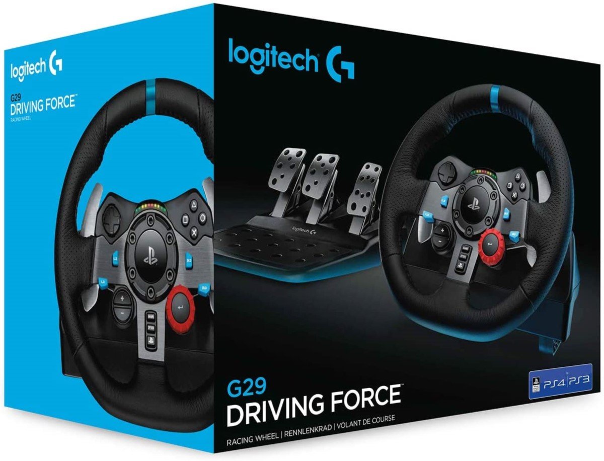 Palanca de cambio Logitech G29 Driving Force PS3 PS4 PS5 PC — ZonaTecno