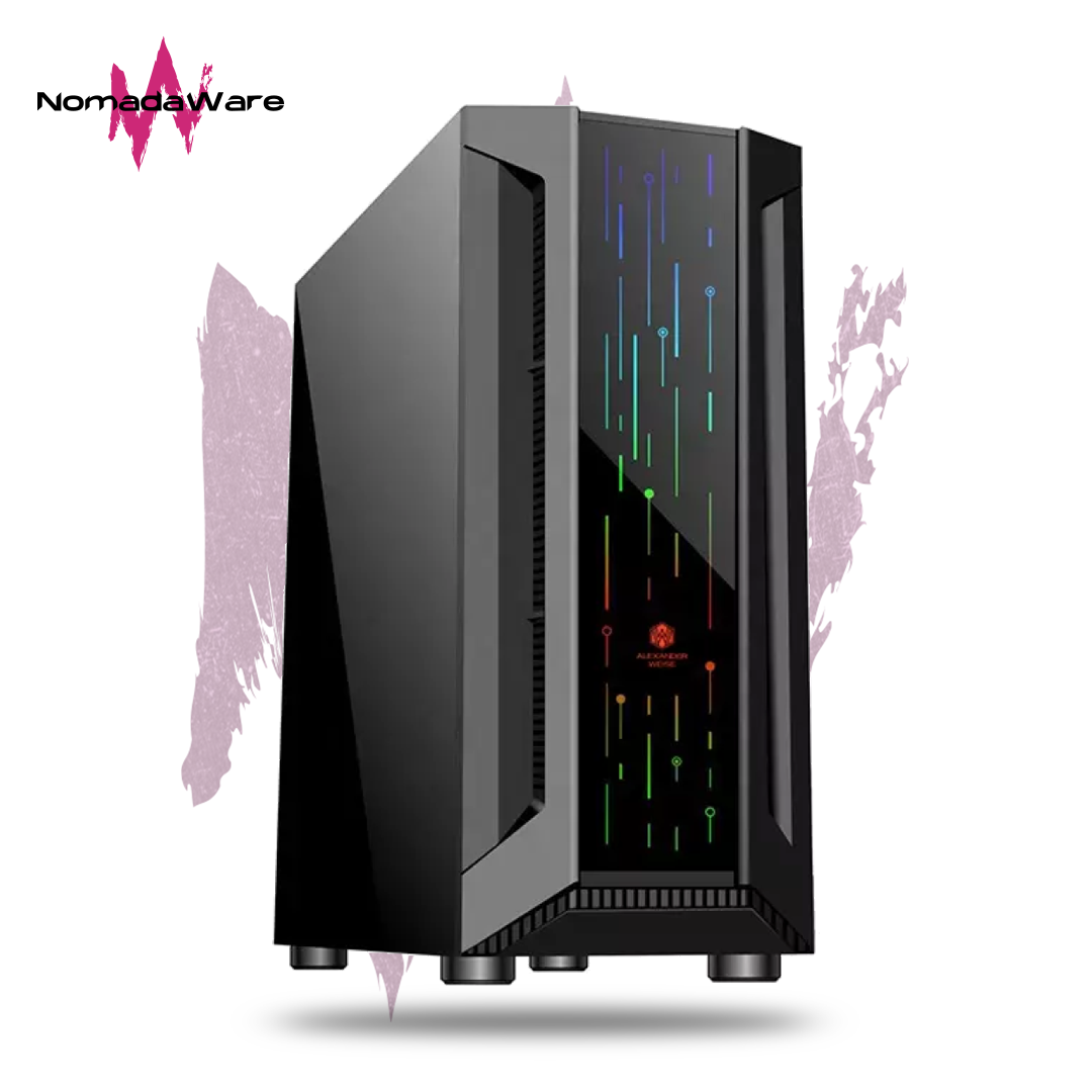 CASE GAMING GAMEMAX REVOLT, COOLER ARGB, V/TEMPLADO