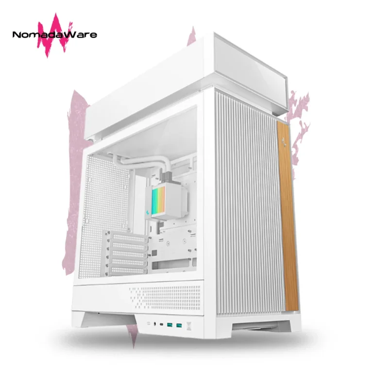 CASE DEEPCOOL CL6600 WHITE 2X FAN