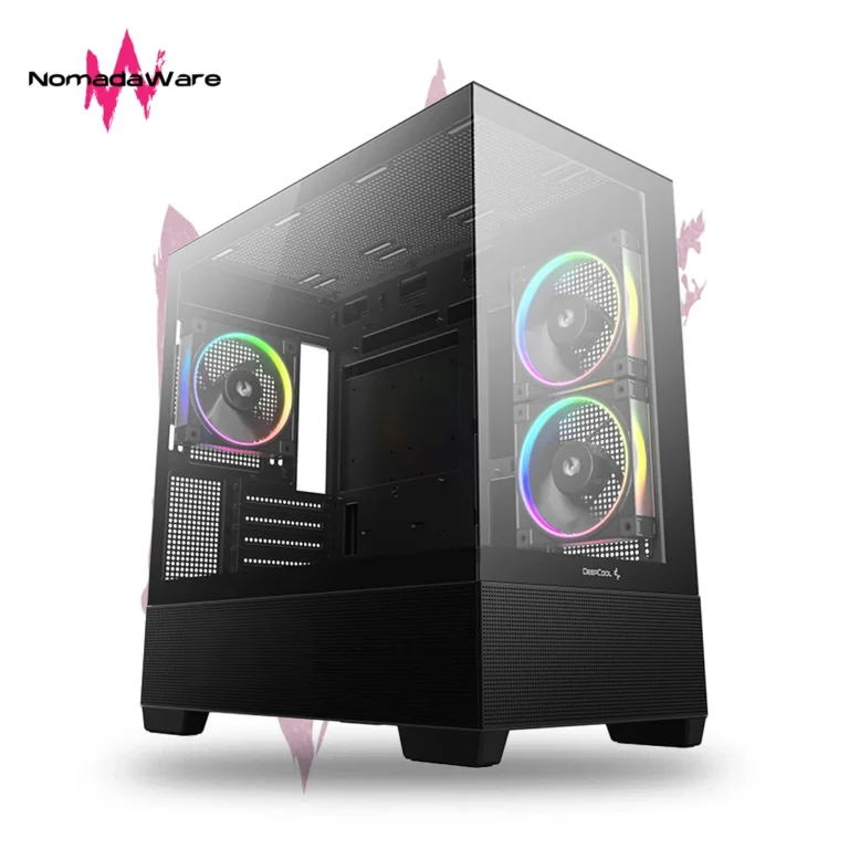 CASE DEEPCOOL CG380 3F BLACK 3X FAN
