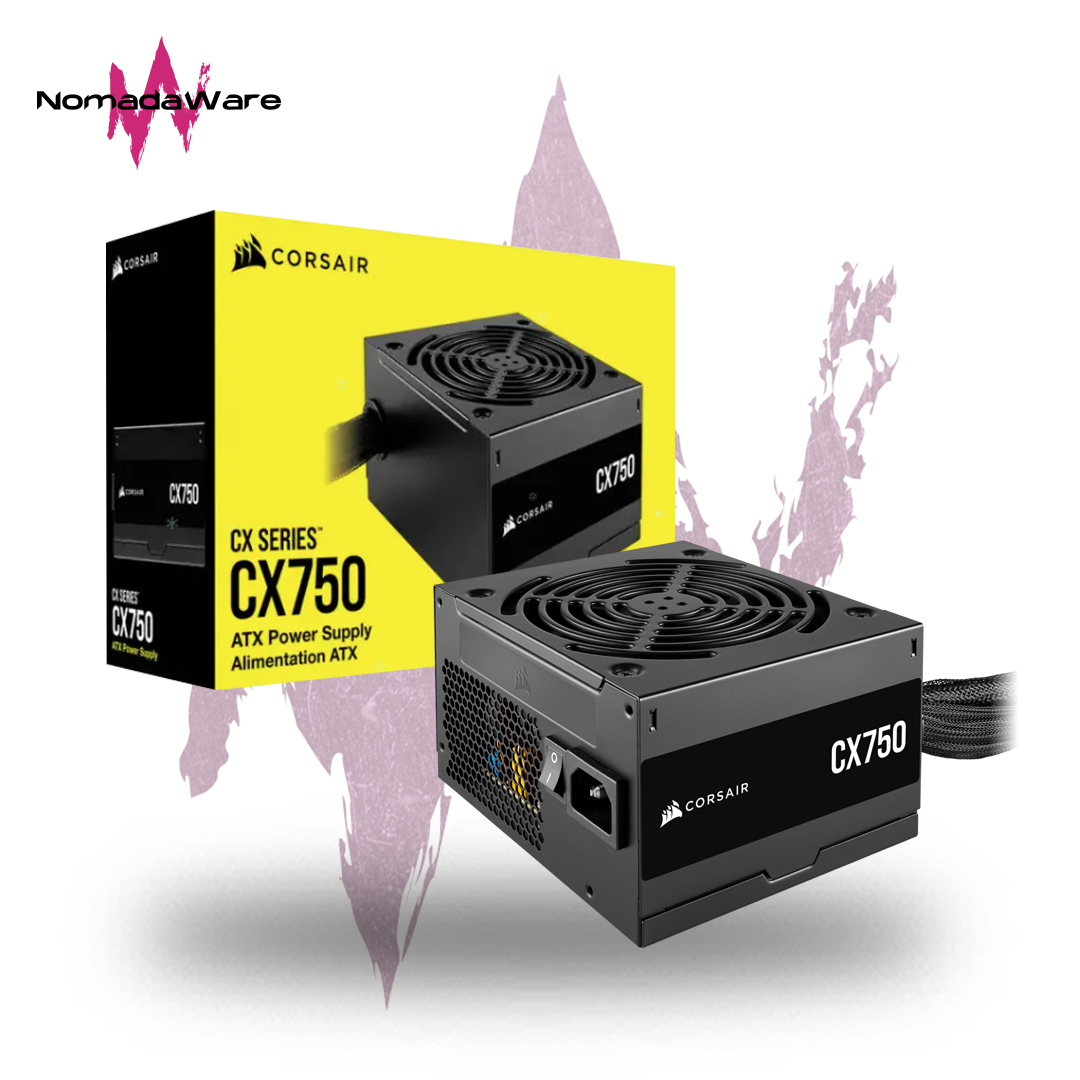 FUENTE DE PODER CORSAIR CX750 80+ BRONCE