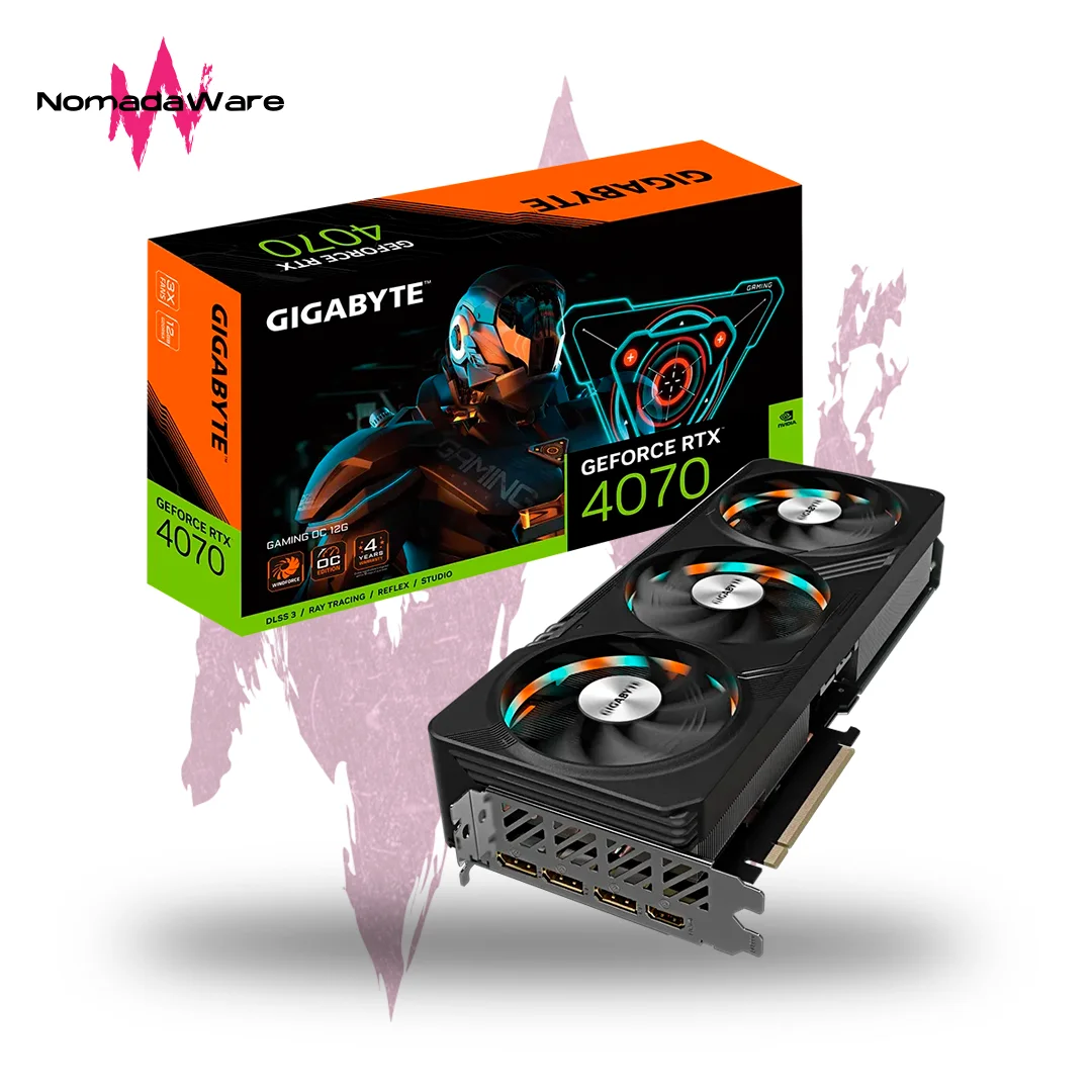 TARJETA DE VIDEO GIGABYTE GAMING NVIDIA RTX 4070 12GB OC - Image 2