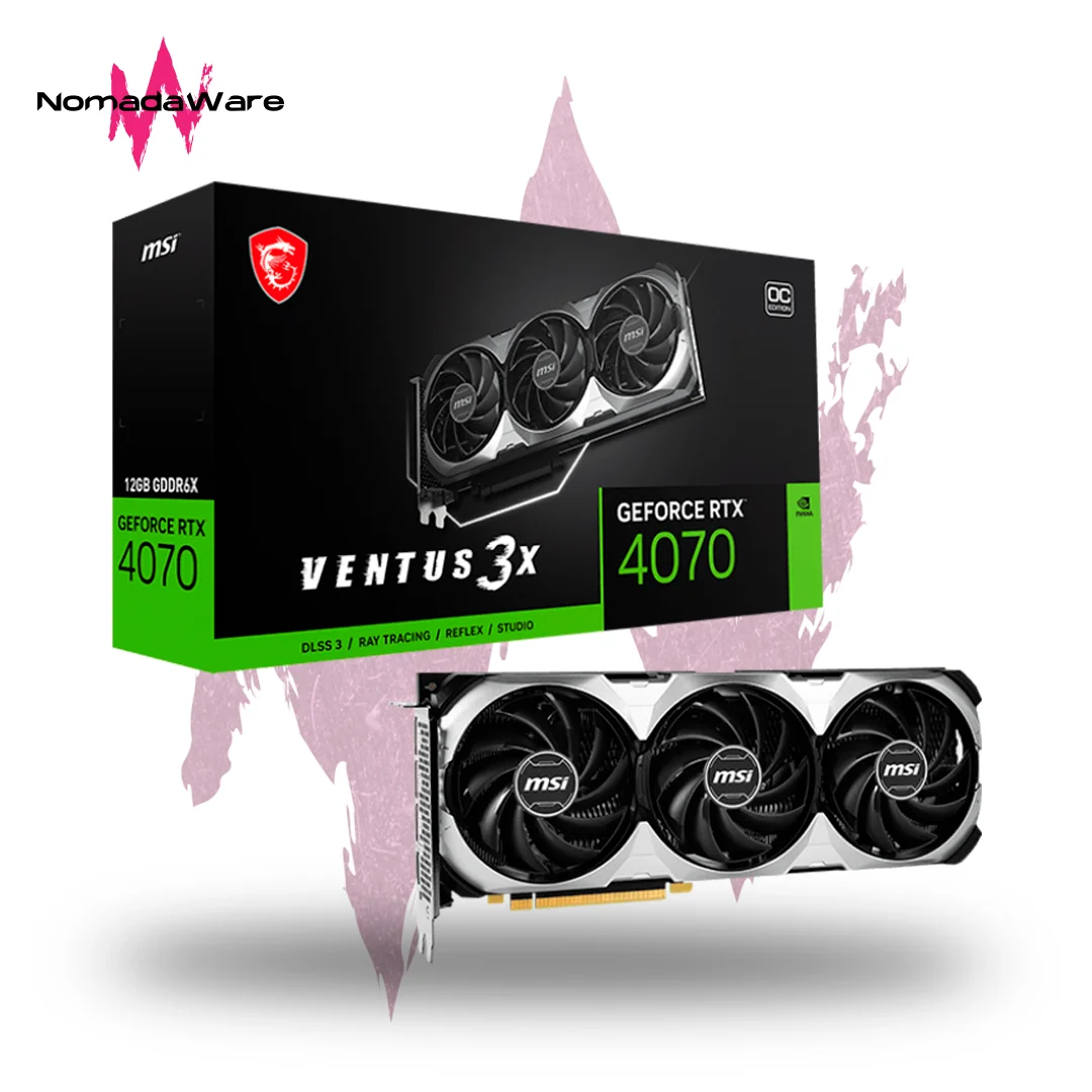 TARJETA DE VIDEO MSI VENTUS 3X NVIDIA RTX 4070 12GB OC - Image 3