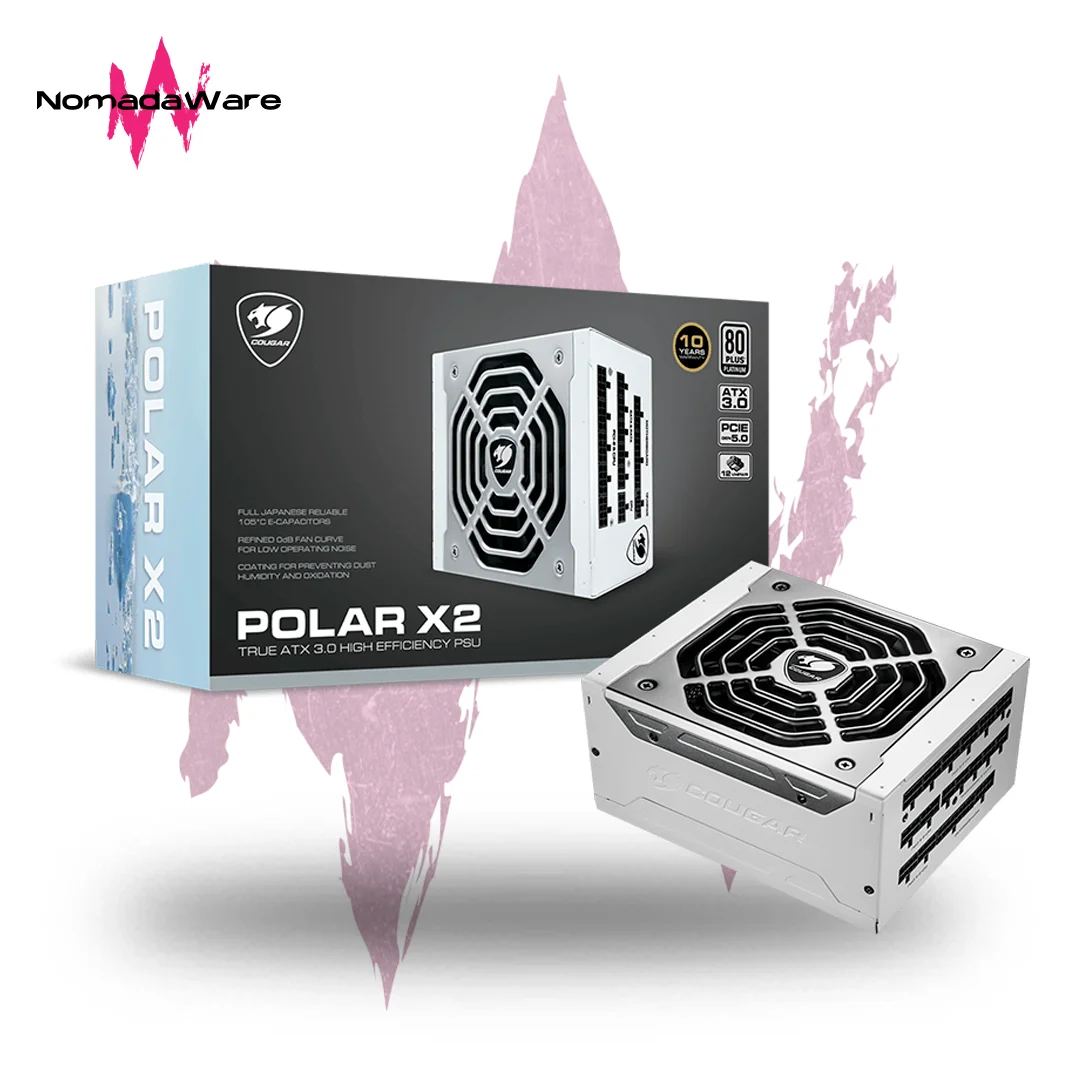 FUENTE DE PODER COUGAR POLAR X2 1200W 80+ PLATINUM PCIE 5.0 - Image 8