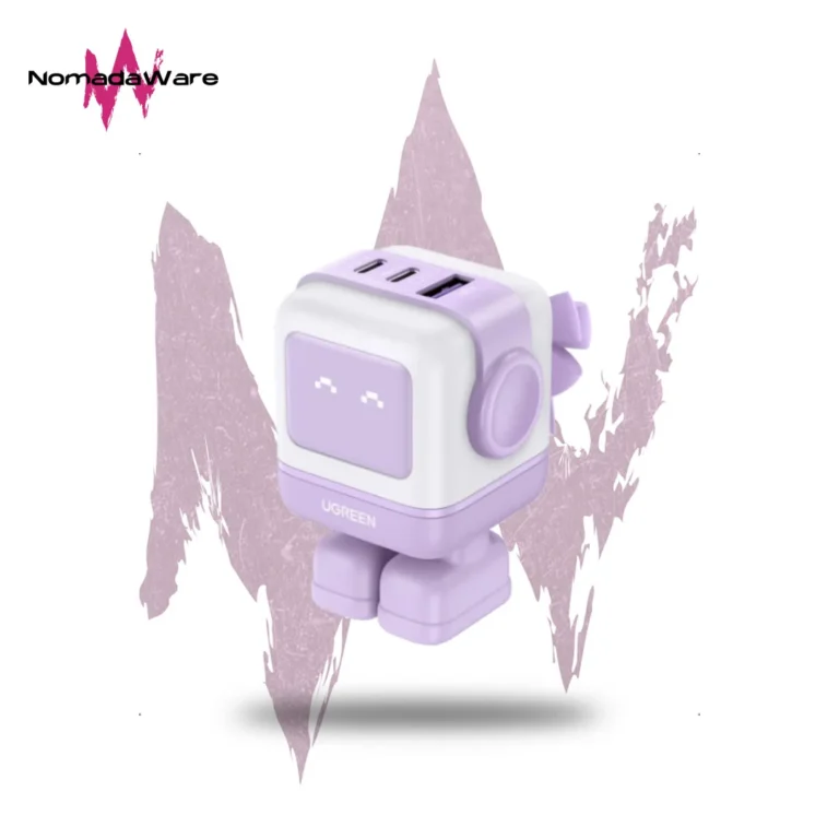 CARGADOR UGREEN UNO RG ROBOT CD361 65W PURPLE