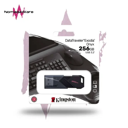 256GB FLASH MEMORY KINGSTON DATATRAVELER EXODIA ONYX