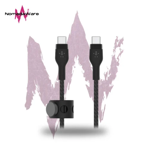 Cable USB-C a USB-C trenzado 2m Belkin Boostcharge Pro Flex 