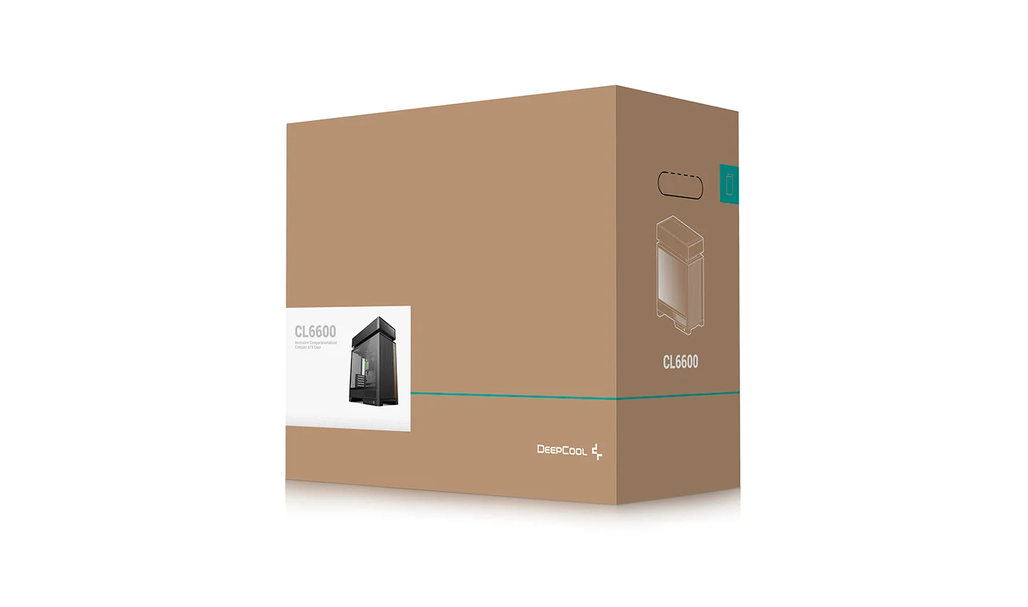 CASE DEEPCOOL CL6600 BLACK 2X FAN - Imagen 14