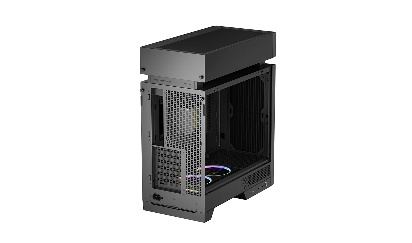 CASE DEEPCOOL CL6600 BLACK 2X FAN - Imagen 8