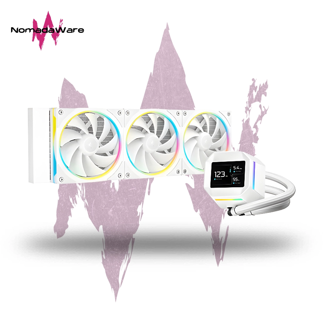 NomadaWare_Cooler_deepcool_lm360_lcd_white DeepCool LM360