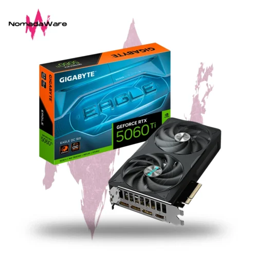 TARJETA DE VIDEO GIGABYTE EAGLE NVIDIA RTX 5060 TI 16GB OC GDDR7