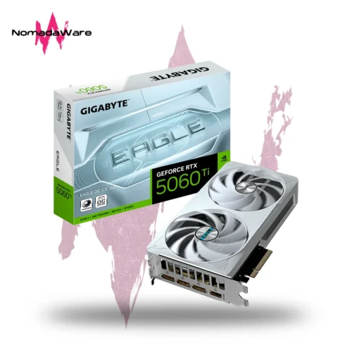 TARJETA DE VIDEO GIGABYTE EAGLE ICE NVIDIA RTX 5060 TI 16GB OC GDDR7