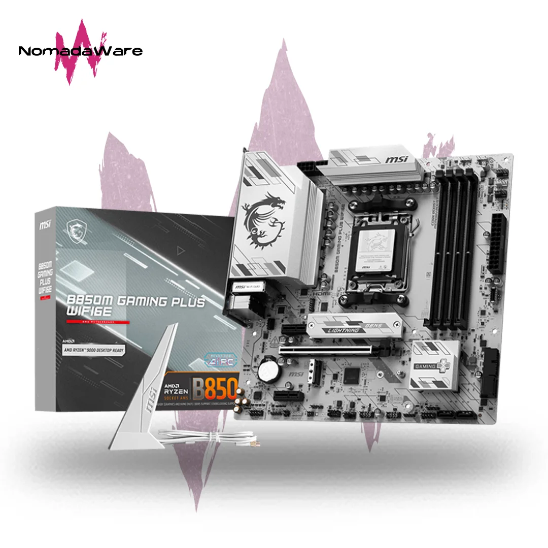 NomadaWare_Tarjeta_madre_msi_b850m_gaming_plus_wifi6e MSI B850M Gaming Plus Wifi6E