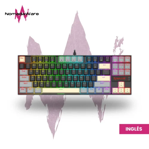 TECLADO REDRAGON KUMARA K552LGY