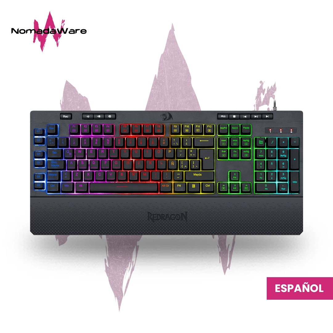 NomadaWare_Teclado_Redragon_shiva_es Redragon Shiva K512 RGB