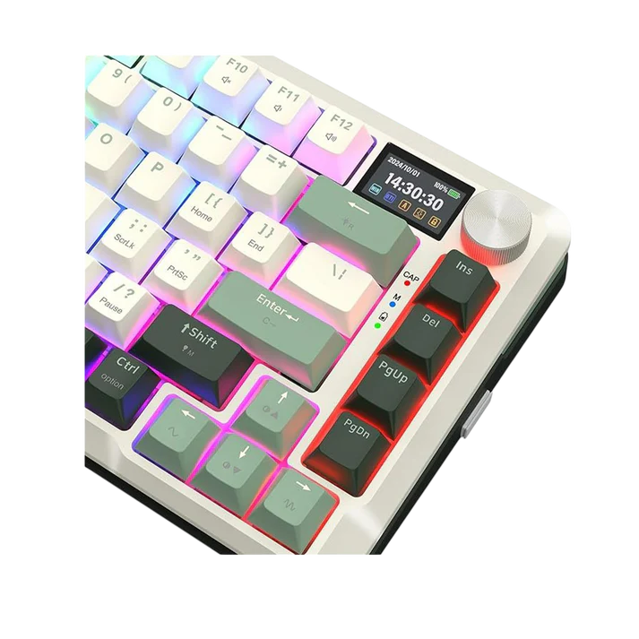 NomadaWare_Teclado_inalambrico_redragon_flekact_pro_k708wlg_blanco_verde_switch_suluo (5)