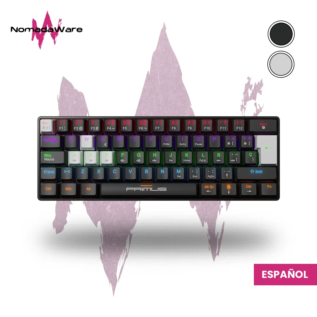 Teclado mecanico Primus Ballista61T 
