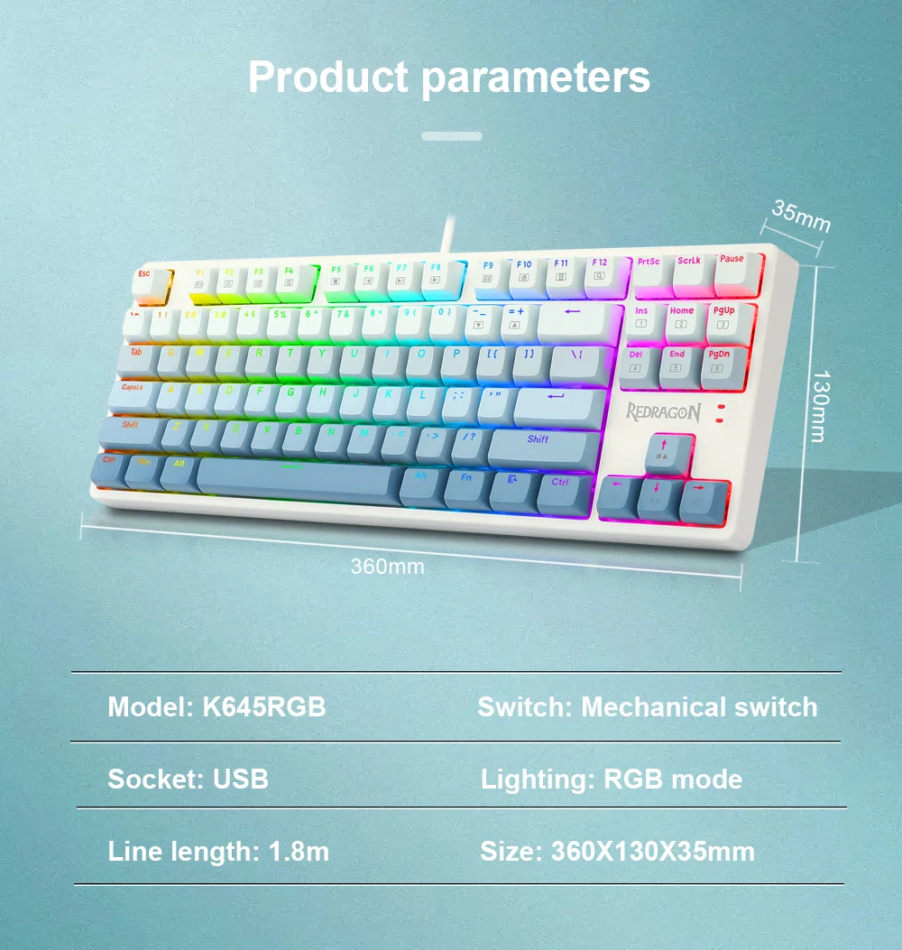 NomadaWare_Teclado_redragon_cass_k645_rgb_blanco_azul_switch_blue (7)