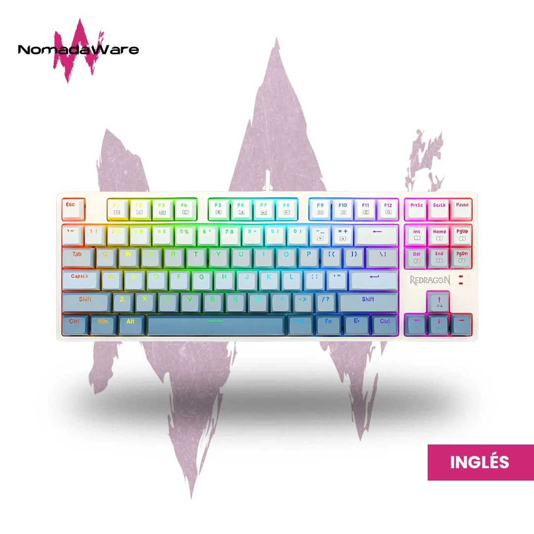 NomadaWare_Teclado_redragon_cass_k645_rgb_blanco_azul_switch_blue Redragon Cass K645 RGB
