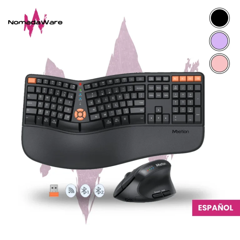 TELADO Y MOUSE ERGONOMICO MEETION DIRECTORC2