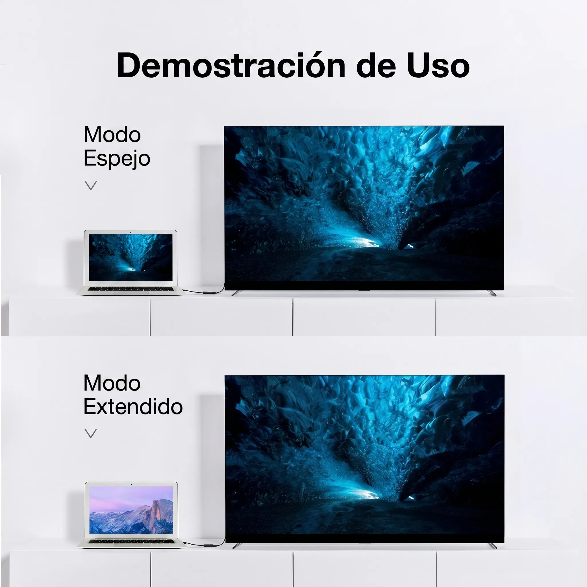 ADAPTADOR DISPLAY PORT MACHO A HDMI HEMBRA UGREEN MM137 - Imagen 4