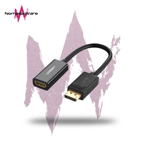 ADAPTADOR DISPLAY PORT MACHO A HDMI HEMBRA UGREEN MM137