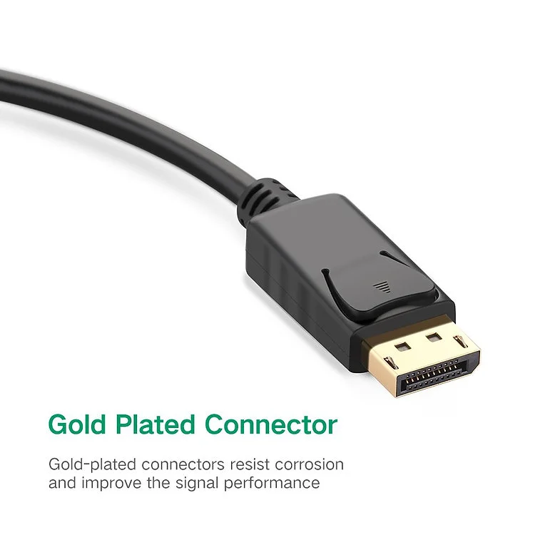 ADAPTADOR DISPLAY PORT MACHO A VGA HEMBRA UGREEN DP109 - Imagen 6