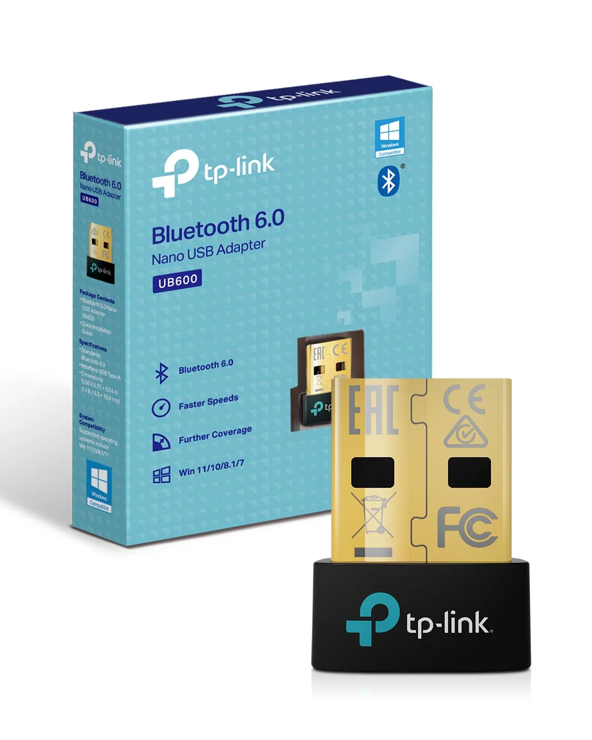 ADAPTADOR USB TP-LINK UB600 BLUETOOTH 6.0 - Imagen 9