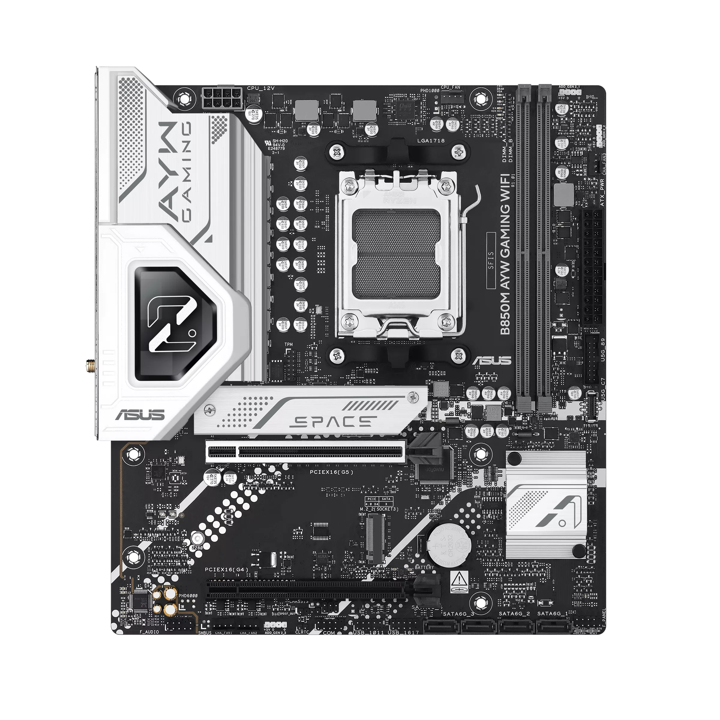 MOTHERBOARD ASUS B850M AYW GAMING WIFI AM5 - Image 6