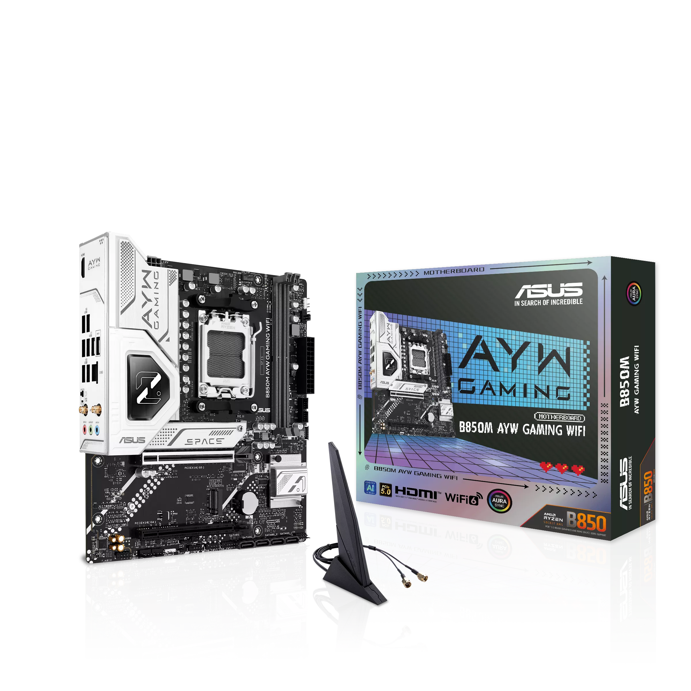 MOTHERBOARD ASUS B850M AYW GAMING WIFI AM5 - Image 10