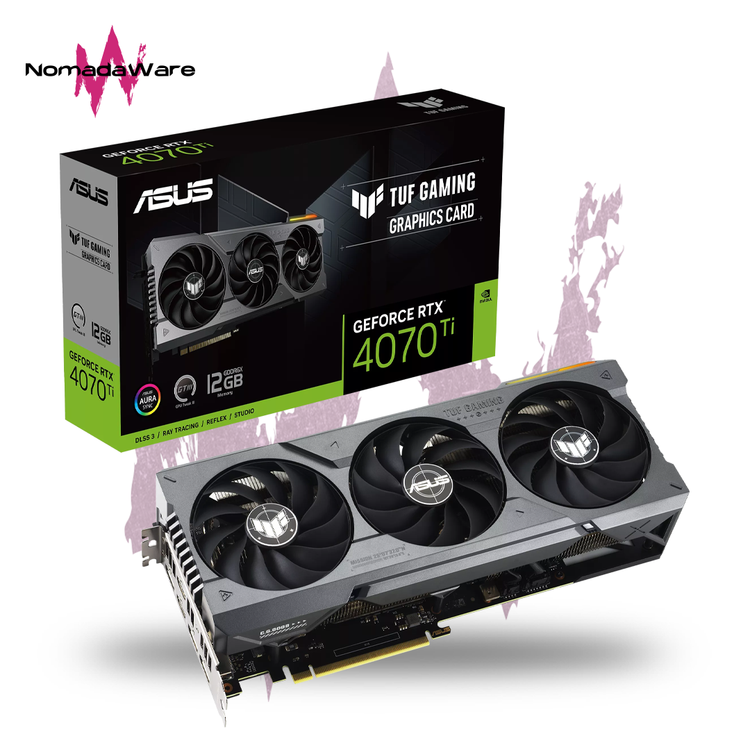 TARJETA DE VIDEO ASUS TUF NVIDIA RTX 4070 TI 12GB GDDR6X