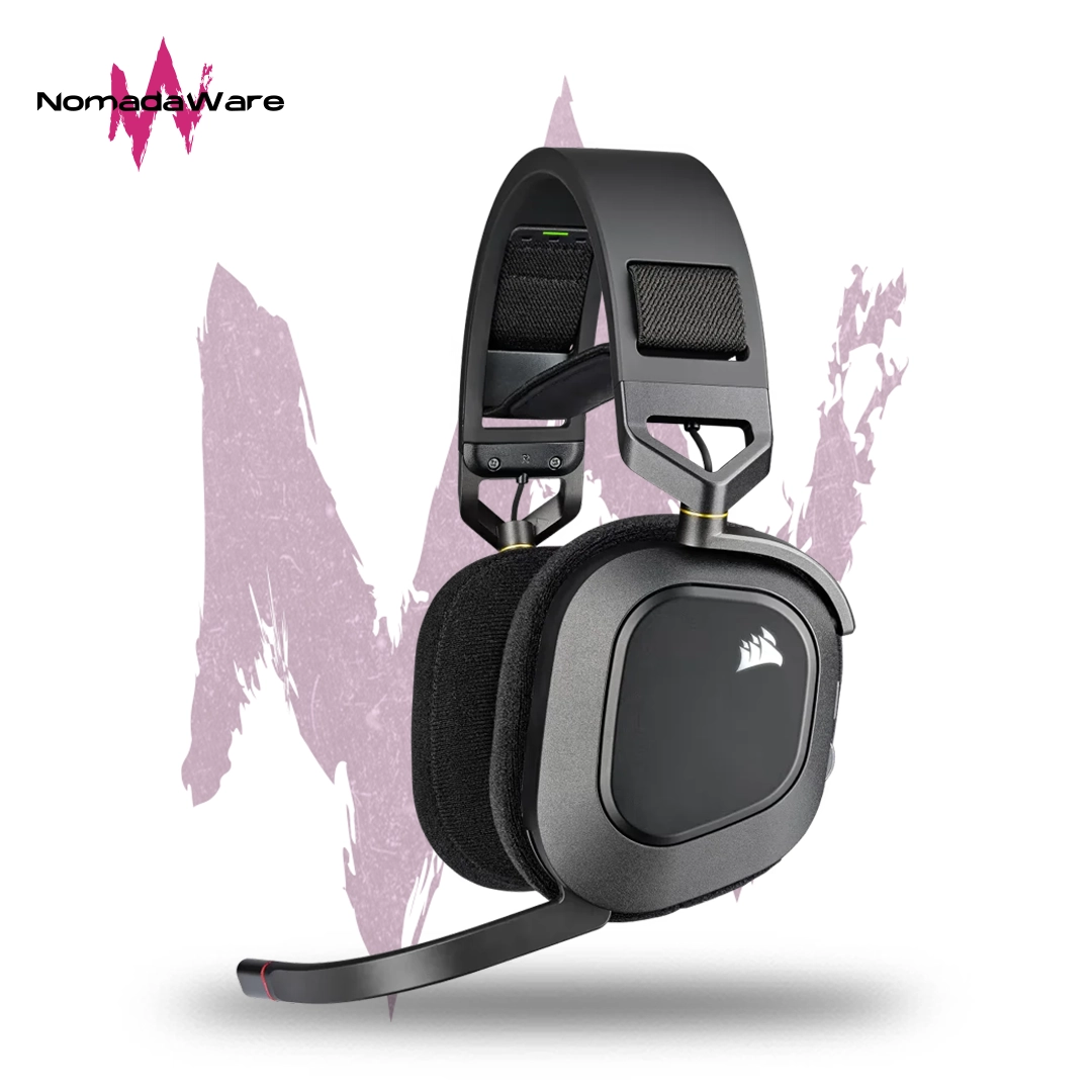 NomadaWare_audifono_corsair_hs80_rgb_wireless_black AUDIFONO INALAMBRICO CORSAIR HS80 RGB CARBON