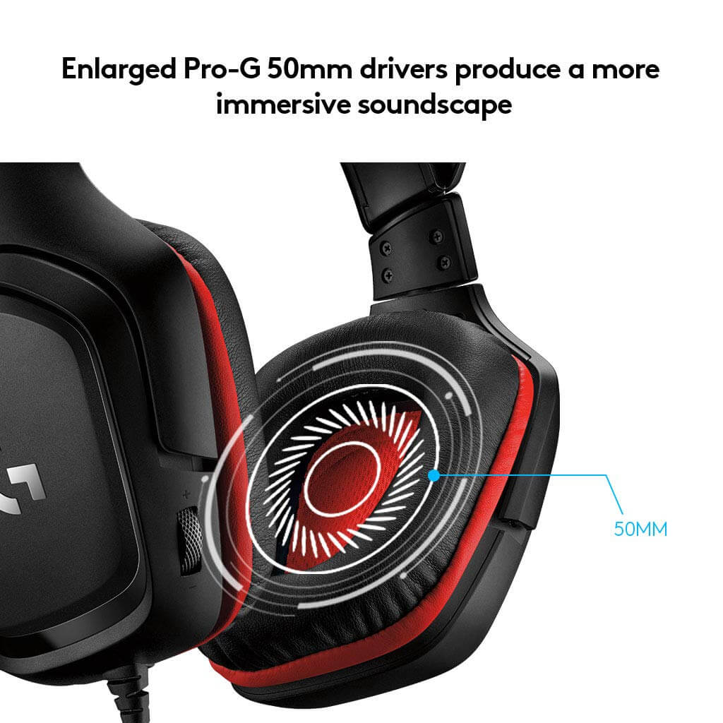 AUDIFONO LOGITECH G332 - Image 4