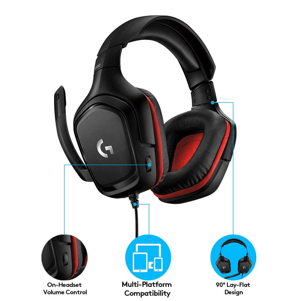 AUDIFONO LOGITECH G332 - Image 3