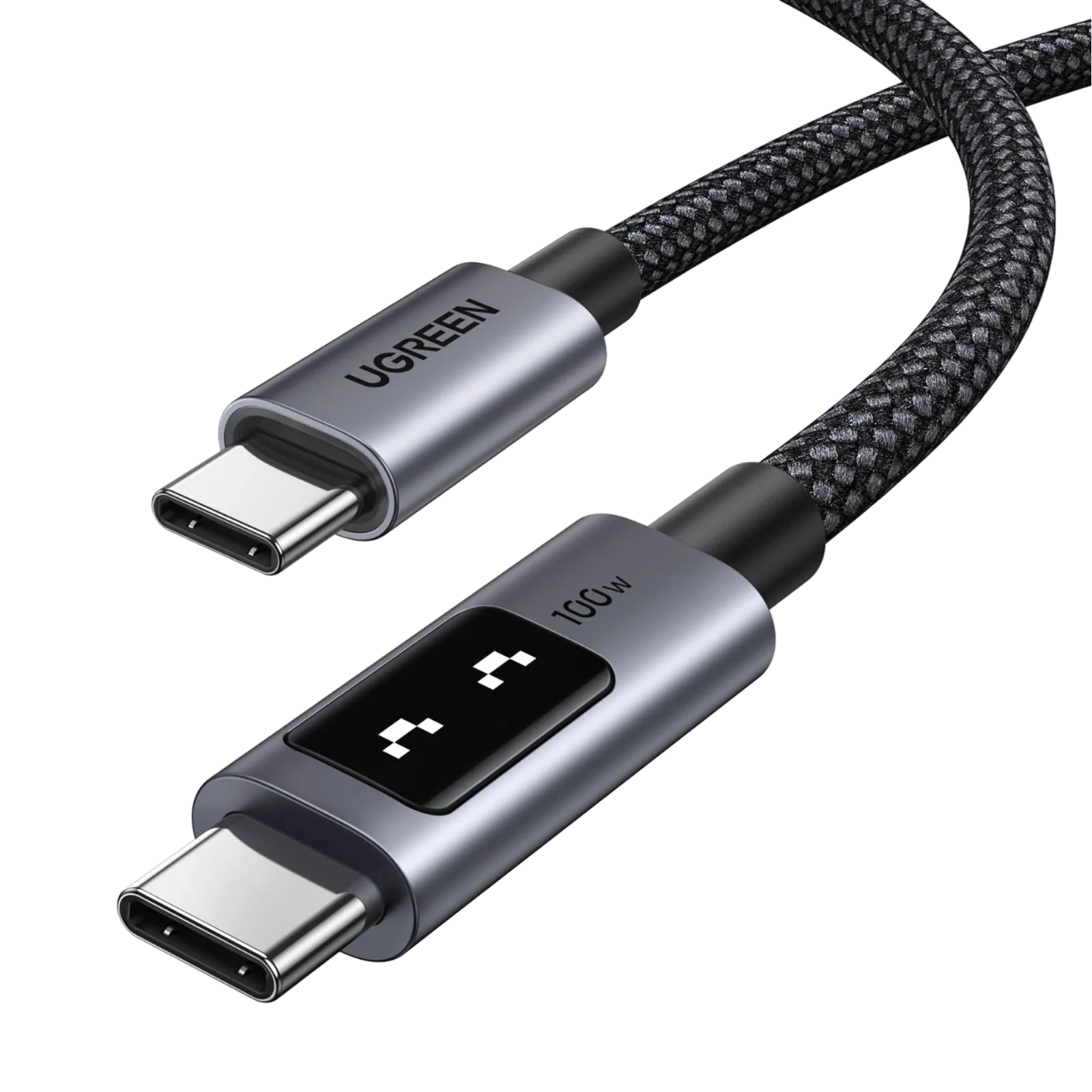 CABLE USB C UGREEN UNO L509 BLACK 100W 3M - Imagen 2