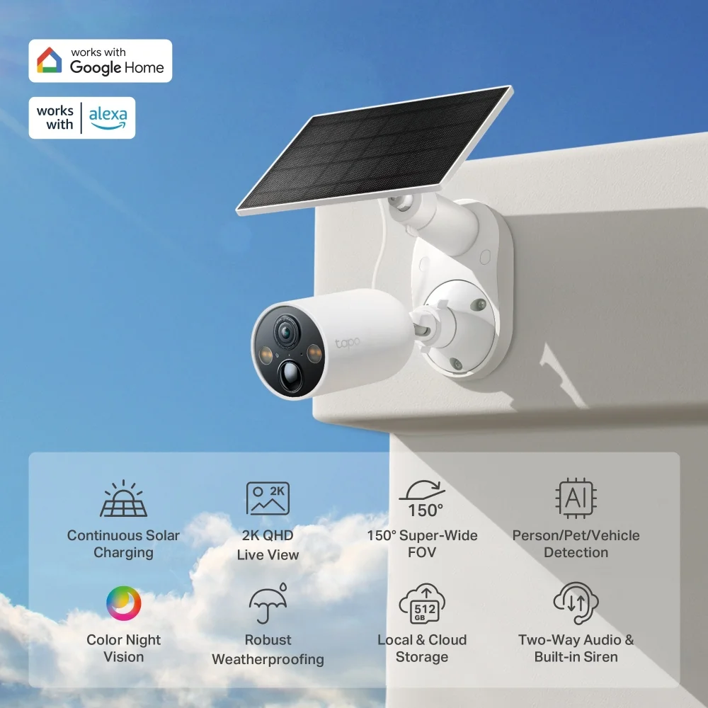 CAMARA DE SEGURIDAD TP-LINK TAPO C425 KIT 2K - Imagen 11