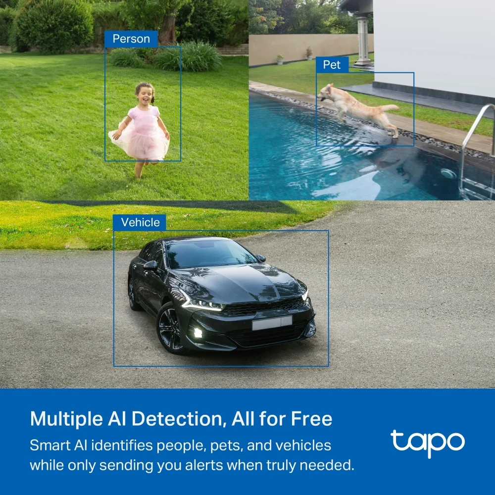 CAMARA DE SEGURIDAD TP-LINK TAPO C425 KIT 2K - Imagen 7
