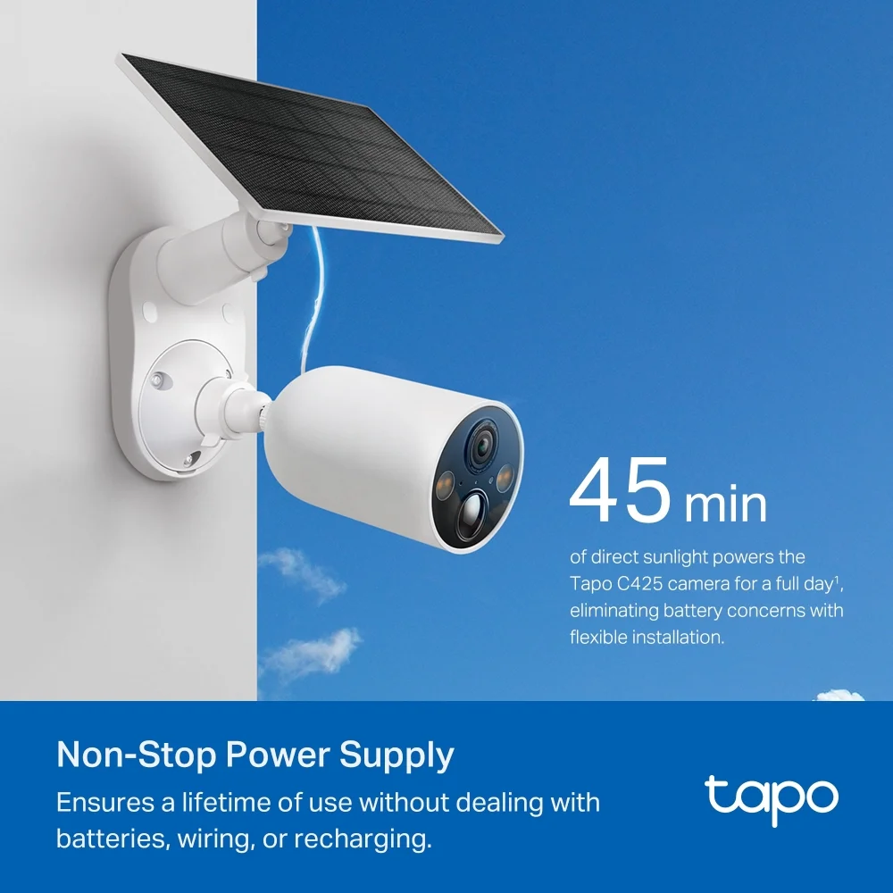 CAMARA DE SEGURIDAD TP-LINK TAPO C425 KIT 2K - Imagen 9