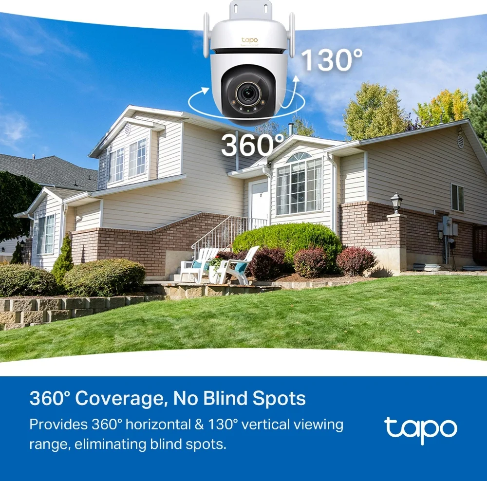 CAMARA DE SEGURIDAD TP-LINK TAPO C530WS 3K COLOR NIGHT VISION - Imagen 8