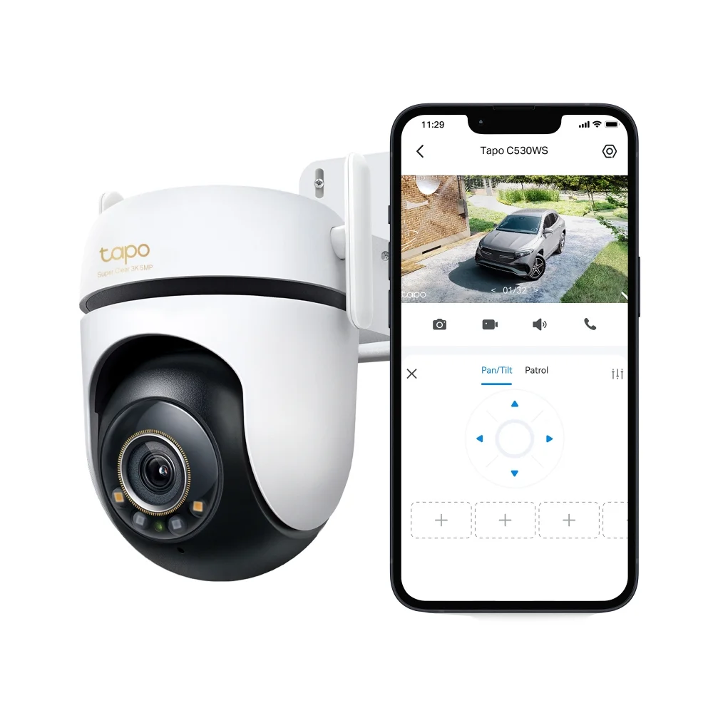 CAMARA DE SEGURIDAD TP-LINK TAPO C530WS 3K COLOR NIGHT VISION - Imagen 5