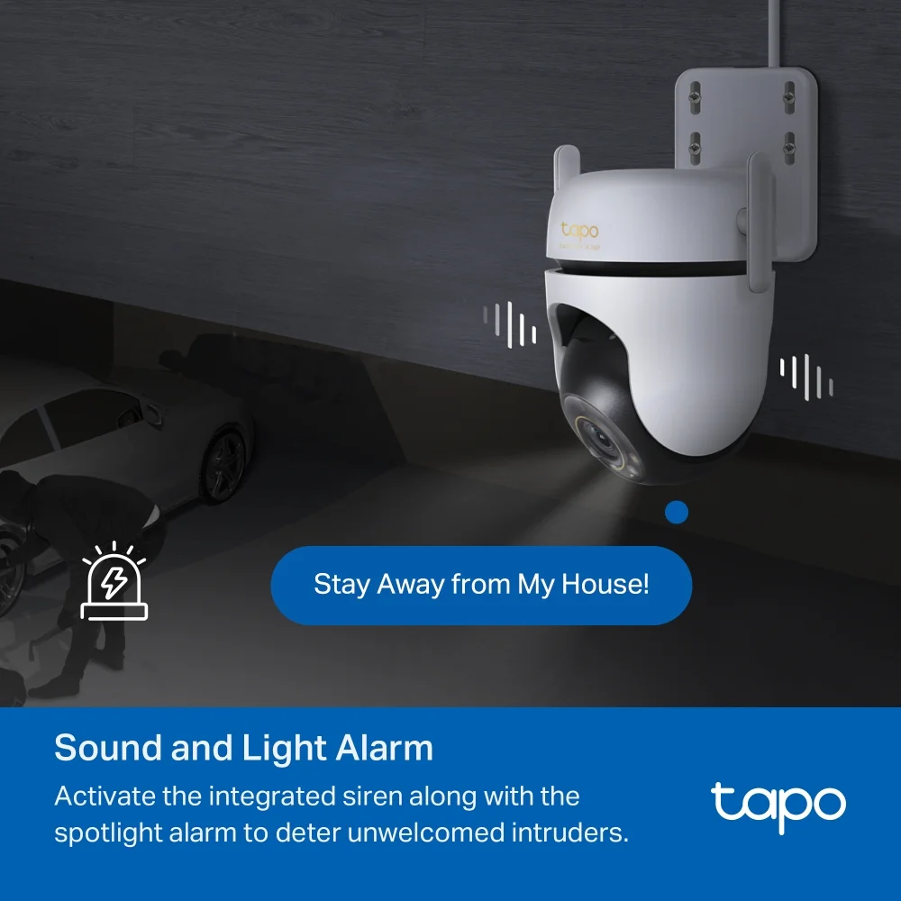 CAMARA DE SEGURIDAD TP-LINK TAPO C530WS 3K COLOR NIGHT VISION - Imagen 15