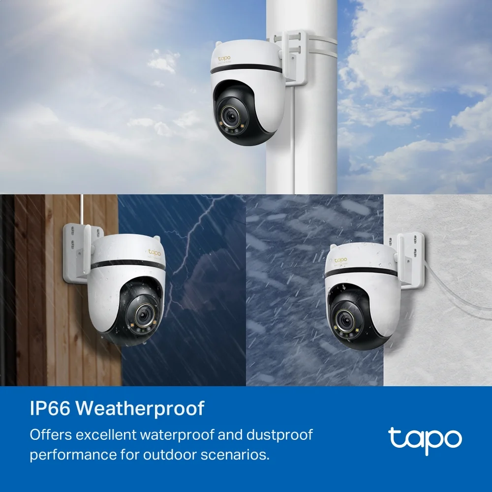 CAMARA DE SEGURIDAD TP-LINK TAPO C530WS 3K COLOR NIGHT VISION - Imagen 14