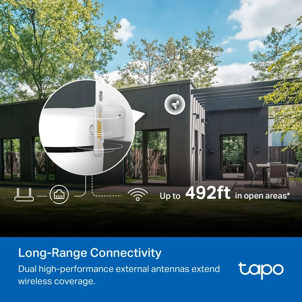 CAMARA DE SEGURIDAD TP-LINK TAPO C530WS 3K COLOR NIGHT VISION - Imagen 11