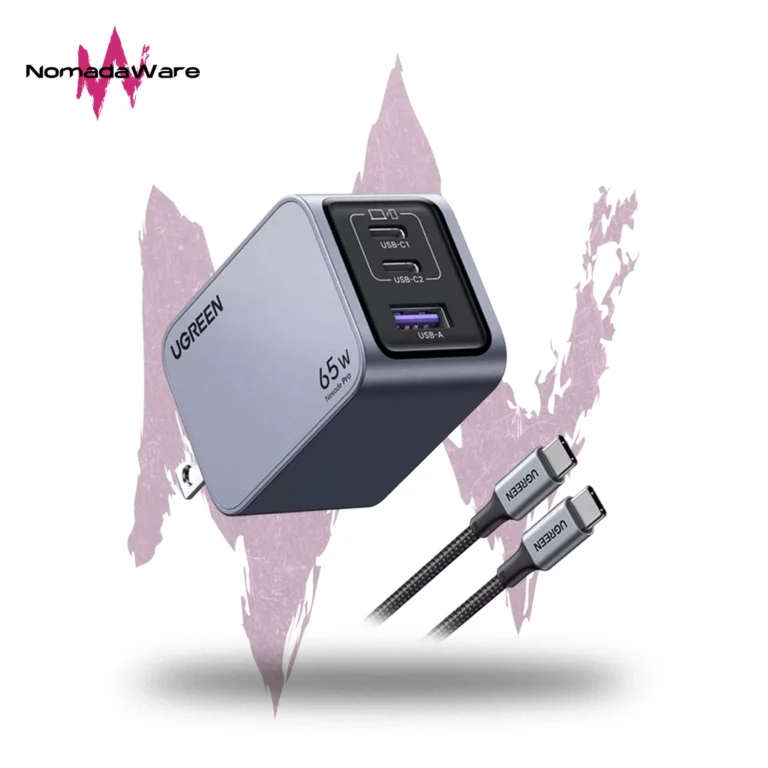 CARGADOR +CABLE UGREEN NEXODE PRO X755 65W