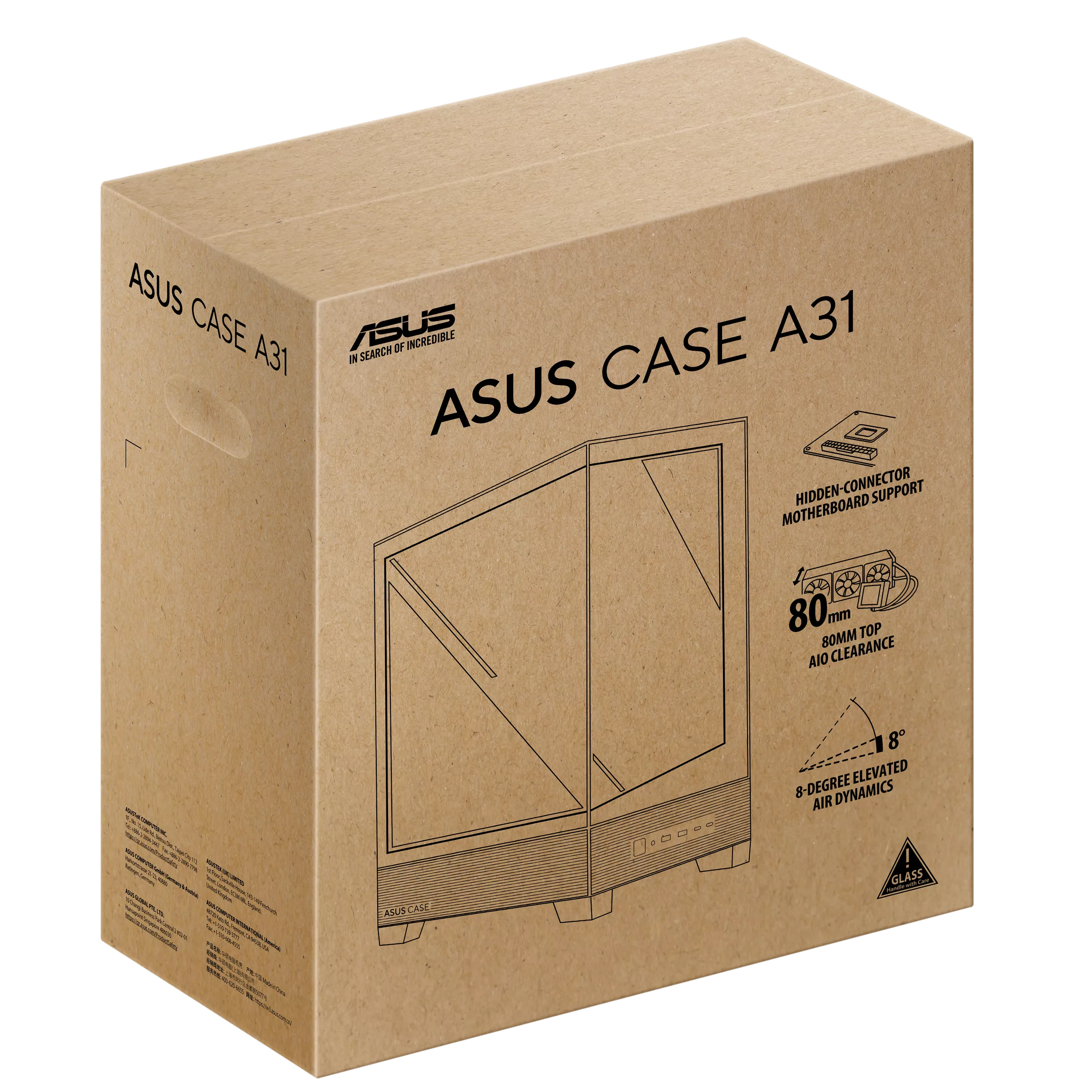 CASE ASUS A31 PLUS BLACK - Imagen 16