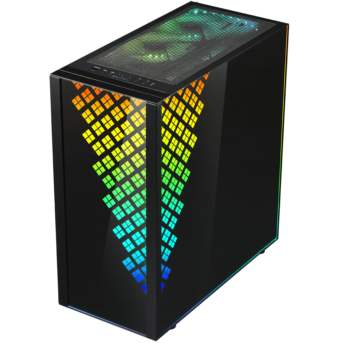Case Gamer Bitfenix Dawn Tg Rgb Usb3.0 Usb Type-c 3xfan - Image 4