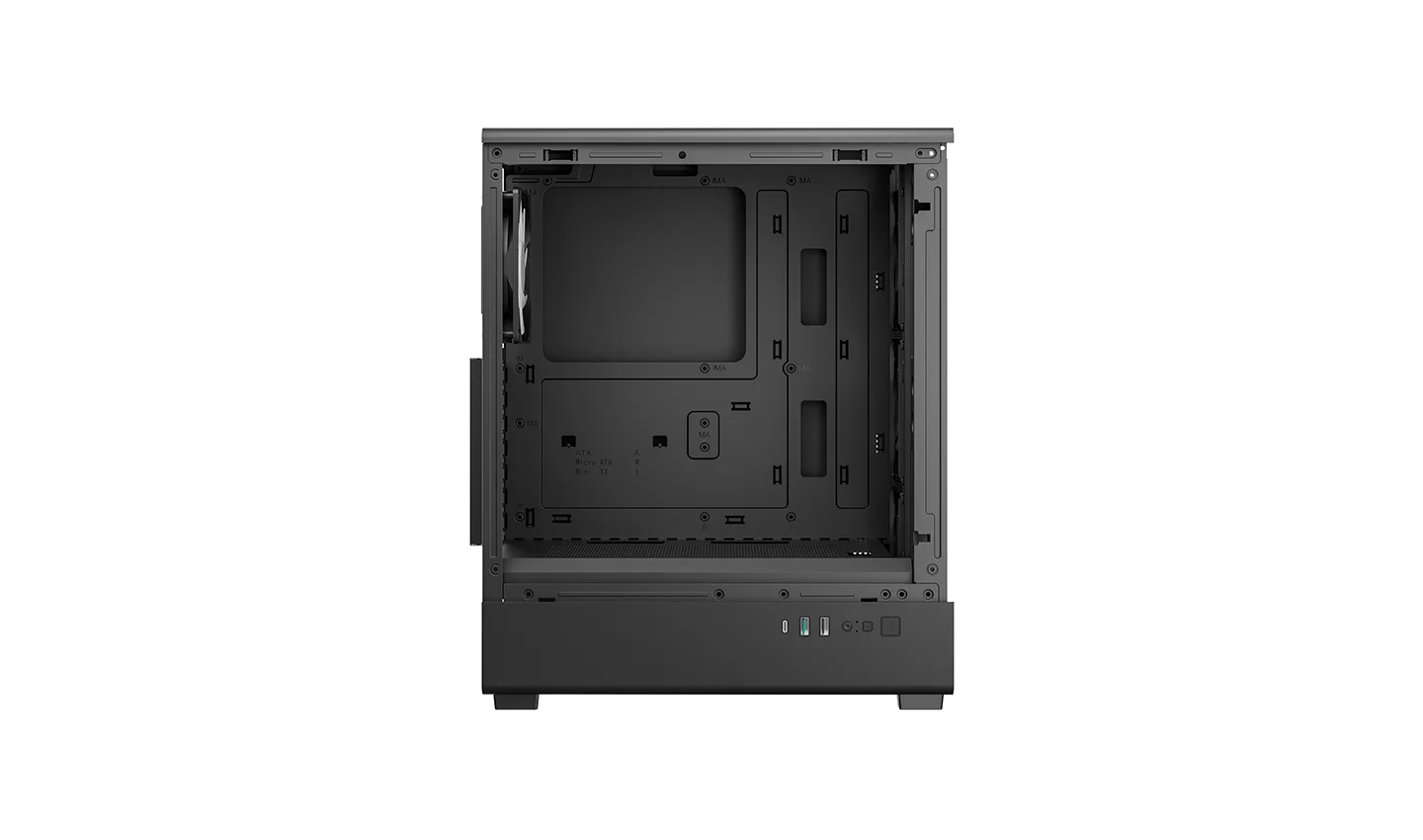 CASE DEEPCOOL CC550 4F BLACK 4X FAN - Imagen 9