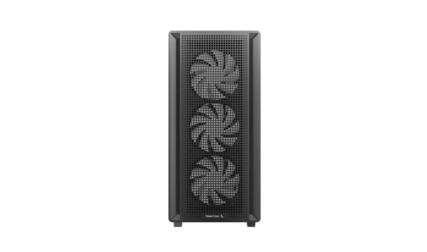 CASE DEEPCOOL CC550 4F BLACK 4X FAN - Imagen 4