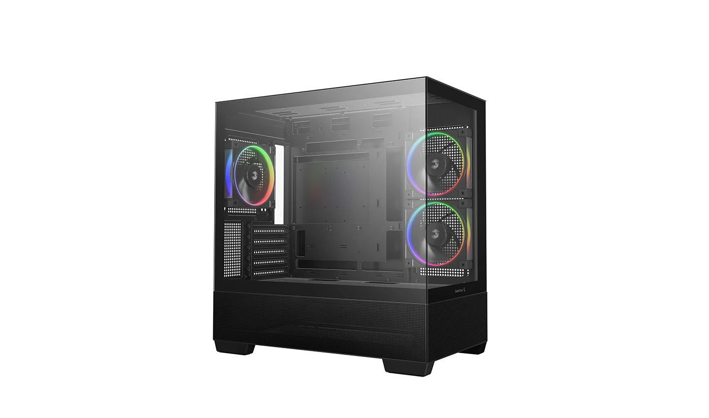CASE DEEPCOOL CG380 3F BLACK 3X FAN - Imagen 3